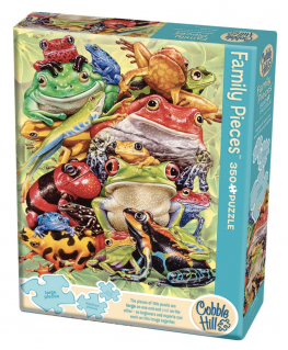 Cobble Hill family puzzle 350 pieces - Frog Pile