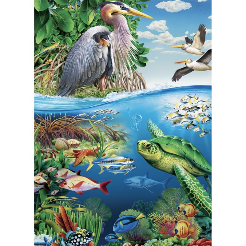 Cobble Hill family puzzle 350 pieces - Earth Day