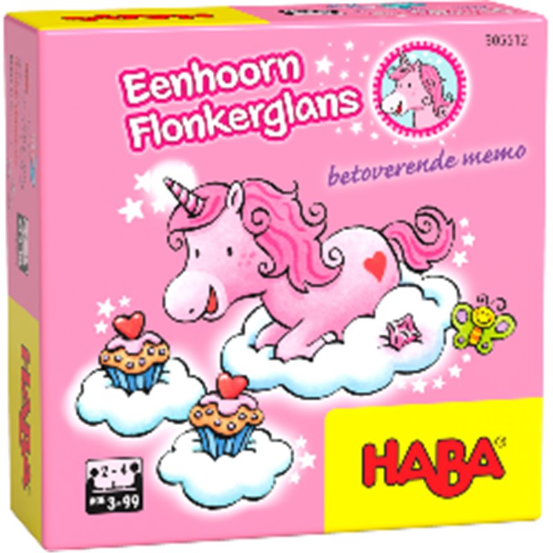 Mini Spel - Eenhoorn Flonkerglans - 3-99j - Haba
