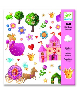 Stickers  Prinses 4-8j - Djeco